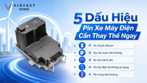 5 Dấu Hiệu Pin Xe Máy Điện Cần Thay Thế Ngay
