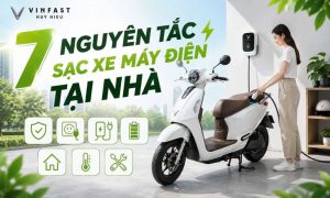 7 nguyên tắc sạc xe điện tại nhà