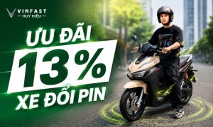 VinFast ưu đãi hỗ trợ phí thuê pin